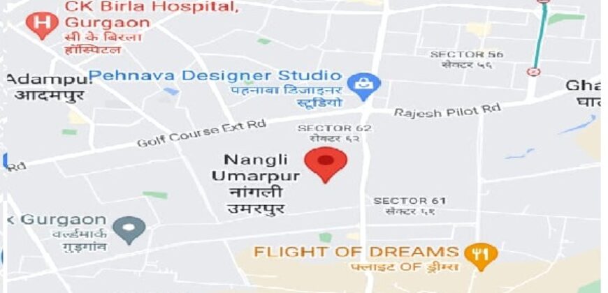 Land for Sale Sec.62 Gurgaon