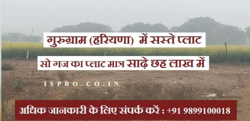 Plot for Sale Inchhapuri Gurugram