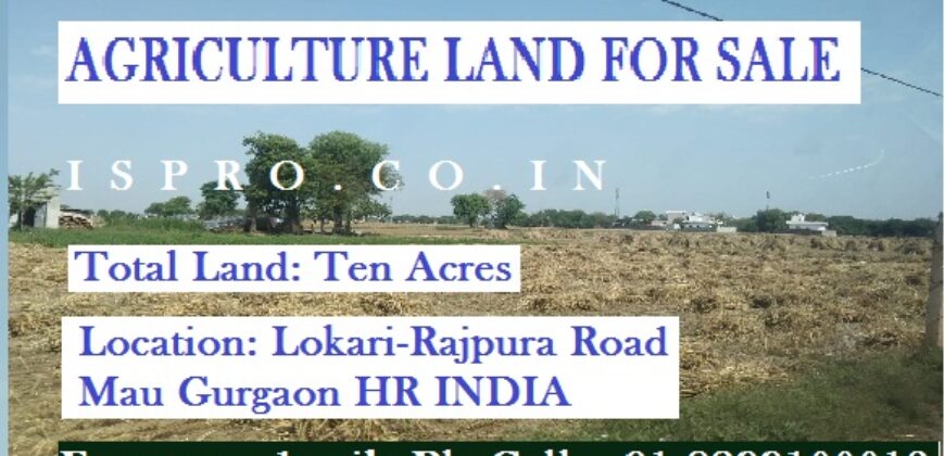 Agriculture Land for sale