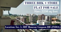 Three BHK + S Flat for Sale Manesar