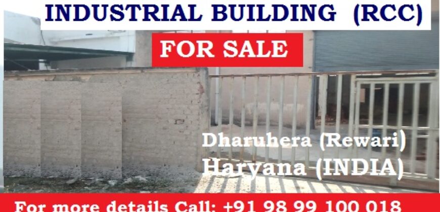 Industrial Shed (RCC) for sale Dharuhera