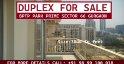 Duplex for Sale BPTP Park Prime Sector 66 Gurgaon