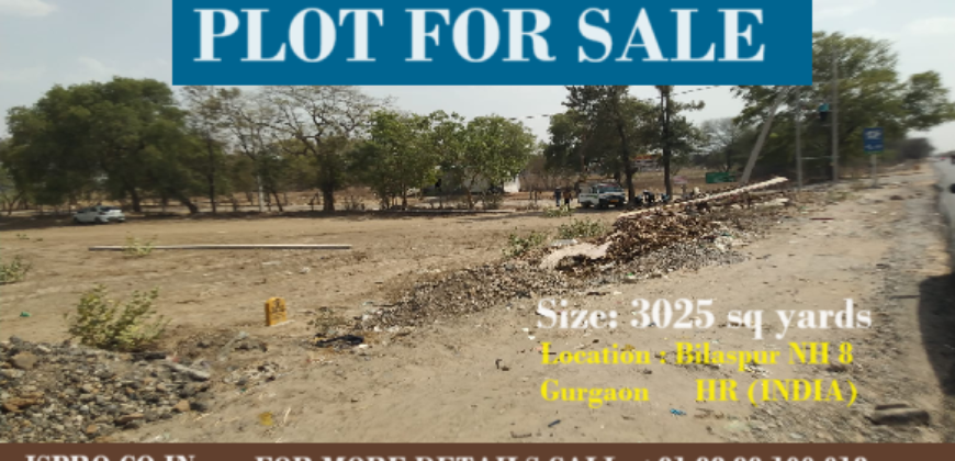 Land for Sale Bilaspur NH 8 Gurgaon HR