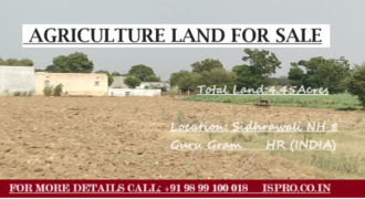 Agriculture Land for Sale Sidhrawali NH 8 Gurgaon HR