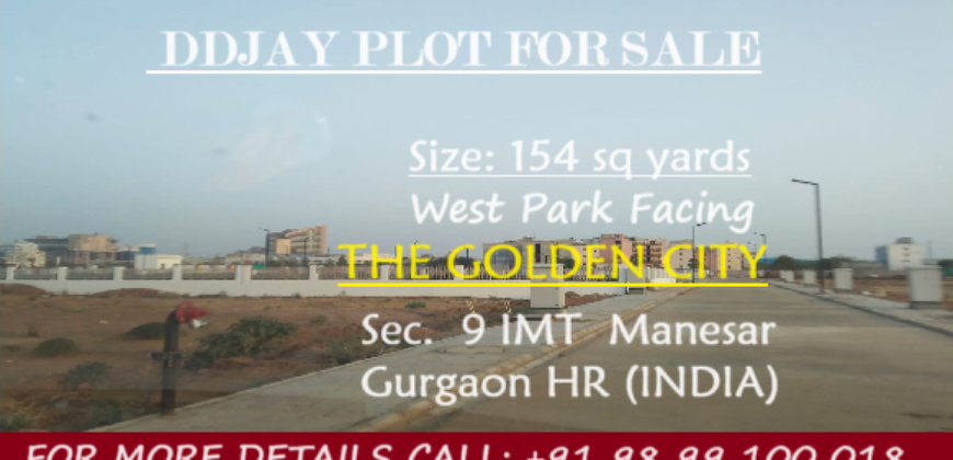 Plot for Sale (DDJAY) IMT Manesar