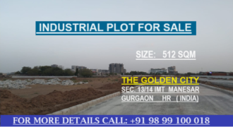 Industrial Plot for sale IMT Manesar Gurgaon