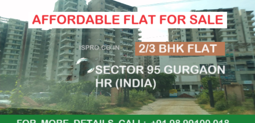 AFFORDABLE FLAT FOR SALE SEC 95 GURGAON