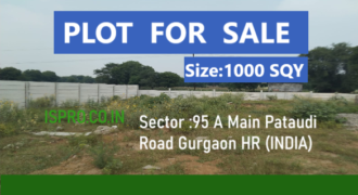 PLOT FOR SALE SECTOR 95 GURGAON