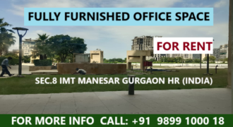 FULLY FURNISHED OFFICE SPACE ON RENT IMT MANESAR