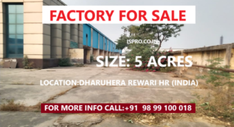 FACTORY FOR SALE DHARUHERA