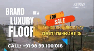 THREE BHK LUXURY FLOOR FOR SALE IMT MANESAR