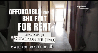 AFFORDABLE ONE BHK FALAT ON RENT GURGAON