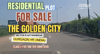 THE GOLDEN CITY PLOT FOR SALE IMT MANESAR