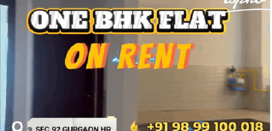 ONE BHK FALAT ON RENT NEW GURGAON