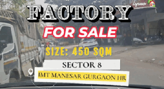 FACTORY FOR SALE IMT MANESAR GURGAON HR