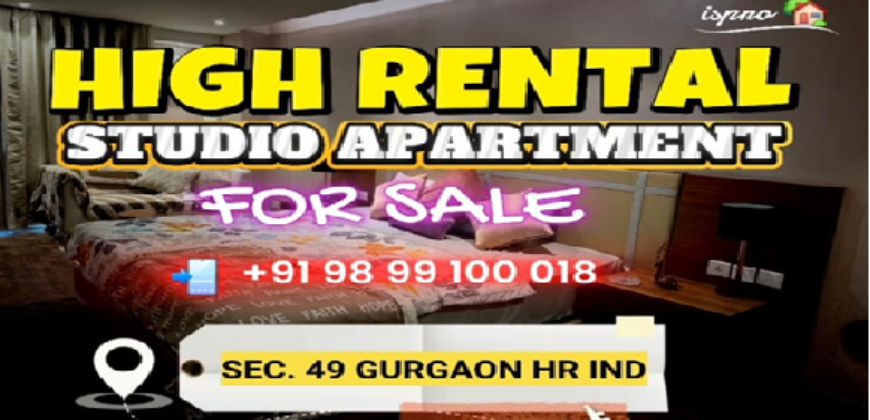 STUDIO APARTMENT FOR SALE GURGAON