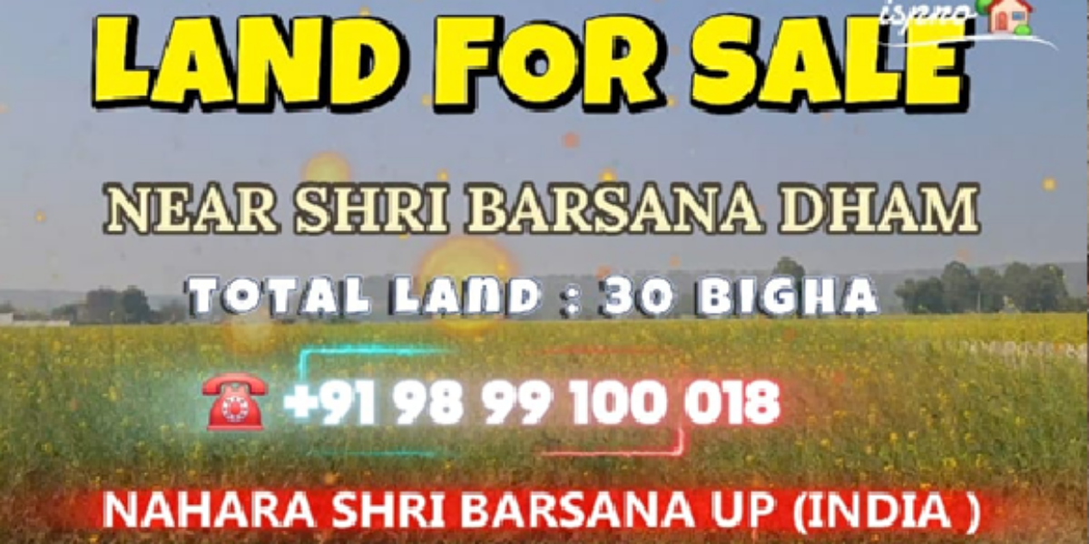 AGRICULTURE LAND FOR SALE SHRI BARSANA UP
