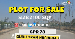 PLOT FOR SALE SPR 78 GURGAON