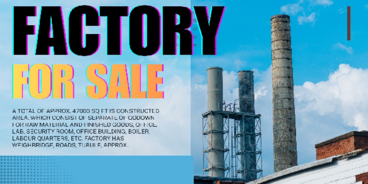 FACTORY FOR SALE KESHWANA BEHROR RAJASTHAN