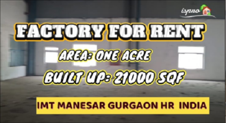 FACTORY FOR RENT IMT MANESAR GURGAON