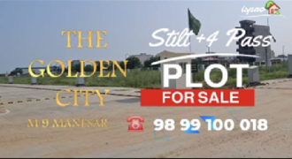THE GOLDEN CITY | STILT + 4 PASS | PLOT FOR SALE | M 9 GURGOAN HR