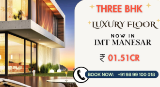 THREE BHK | LUXURY BUILDERS FLOOR | FOR SALE | M 9 IMT MANESAR |GURGOAN HR