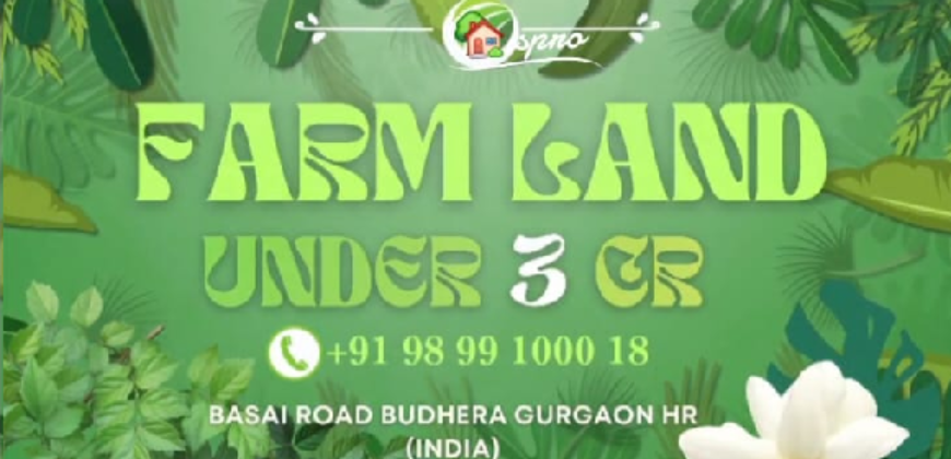 AGRICULTURE FARM LAND BUDHERA GURGAON